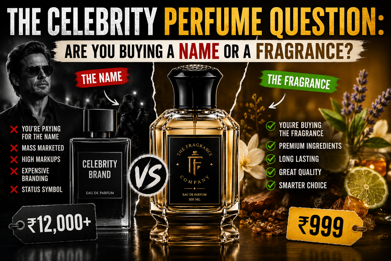 The Celebrity Perfume Question: Are You Buying a Name or a Fragrance?