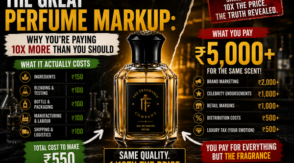 The Great Perfume Markup: Why You're Paying 10x More Than You Should