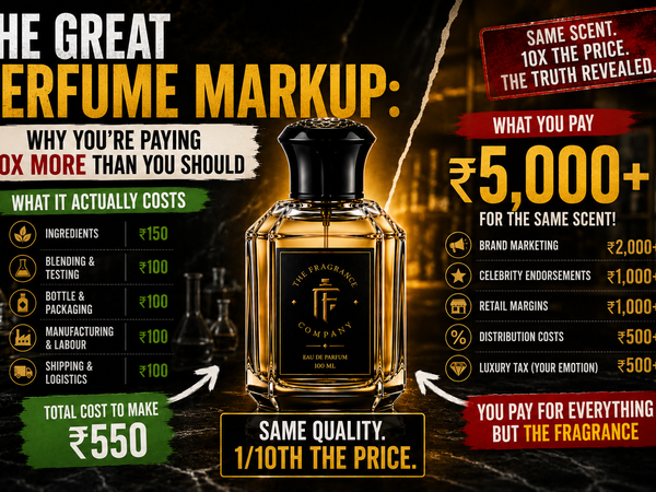 The Great Perfume Markup: Why You're Paying 10x More Than You Should